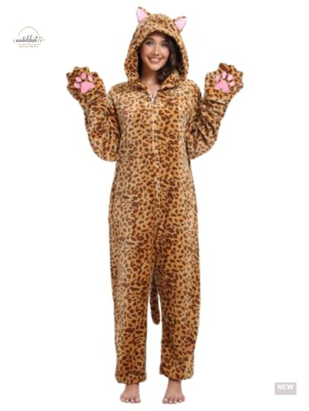 Adult Onesie Pajama Fleece Animal One Piece Halloween Cosplay Unisex